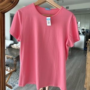 J. McLaughlin Rose Camilla top XL NWT